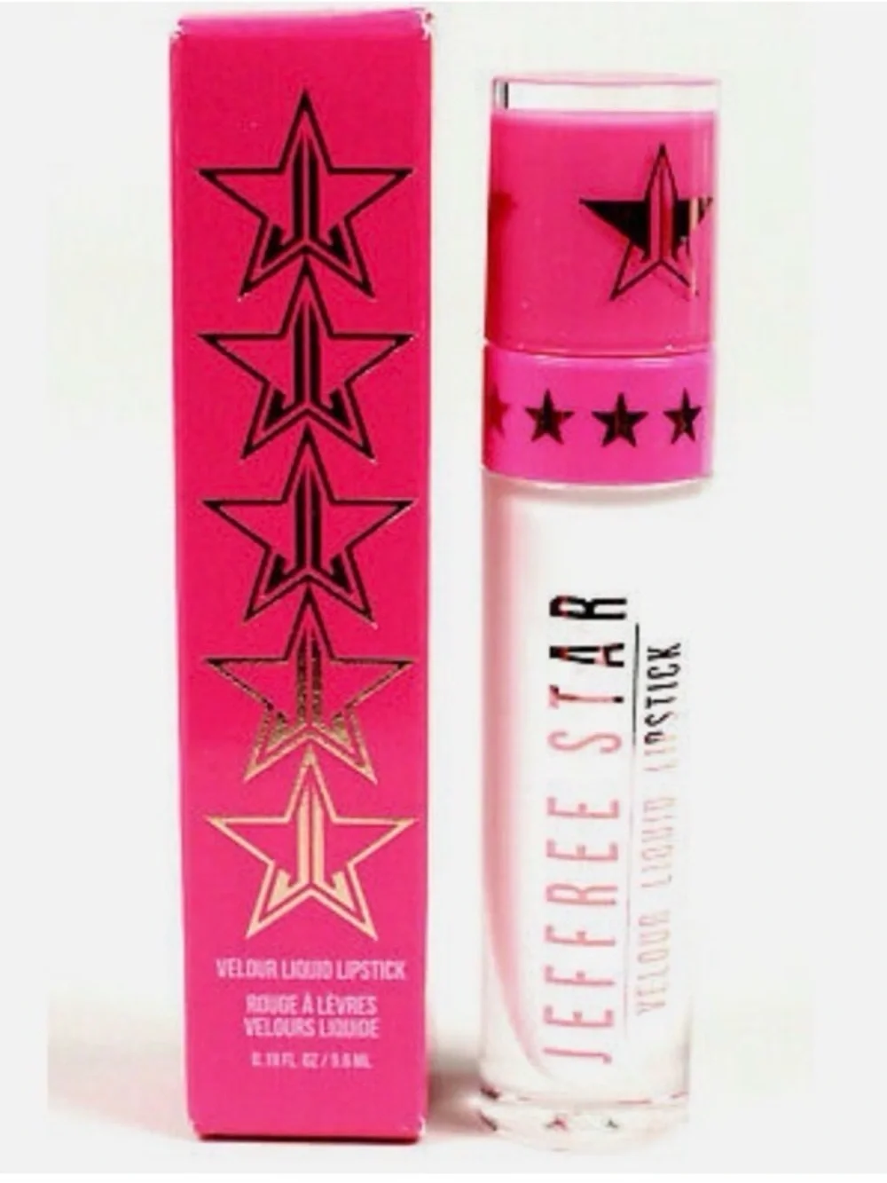 Jeffree Star Velour Liquid Lipstick in the pure white matte shade 